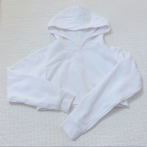 lululemon all yours crop hoodie